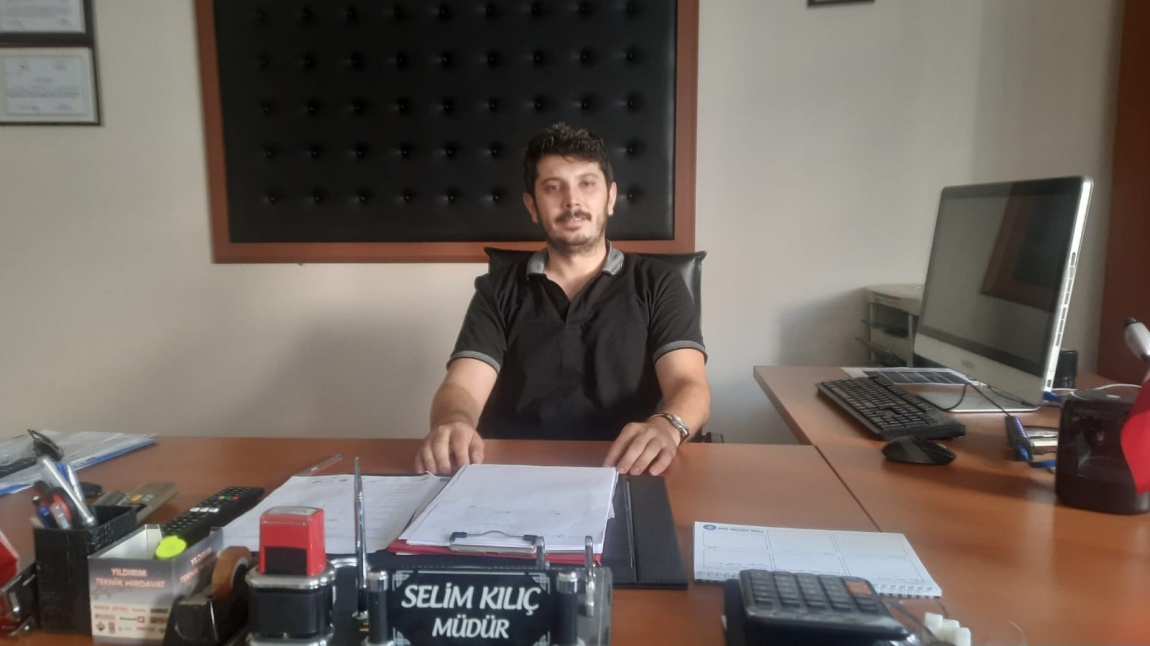 Okul Müdürümüz Selim KILIÇ 24.07.2025 tarihinde görevine başlamıştır.